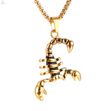 Statement Gold Hip Hop Pendant Scorpion Necklace